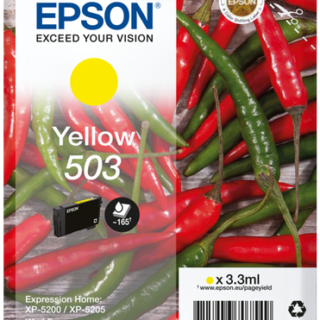 Cartuccia Originale EPSON 503Y Giallo C13T10G44010 3,3 ml. 165 pagine